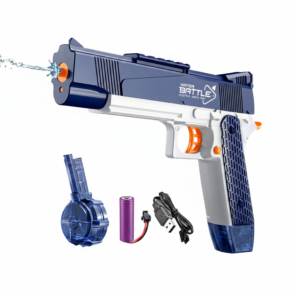 Snowall Electric Water Gun Automatic Squirt Gun Long Range 35ft Rechargeable